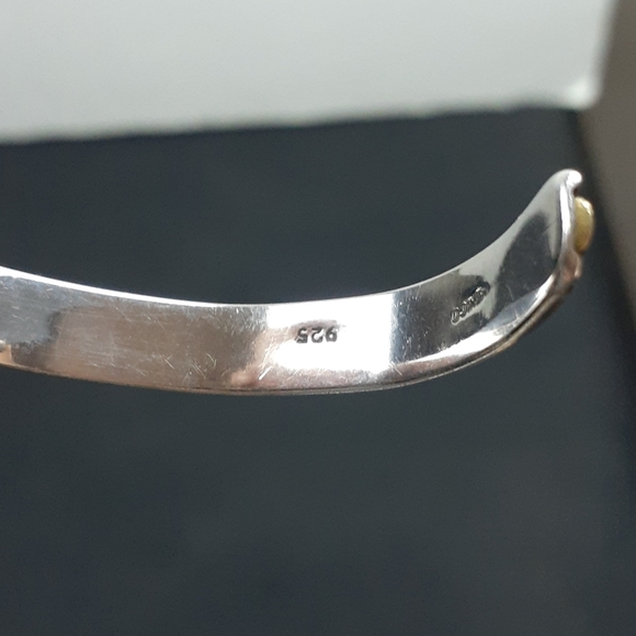 Sterling cuff bracelet - Picture 3 of 6